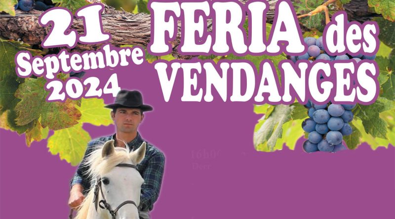 Samedi 21 septembre : Féria des vendanges